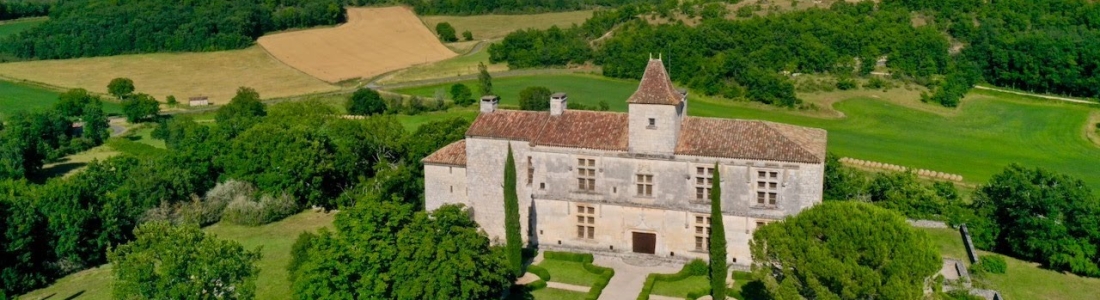 Cieurac Castle LOT. OCCITANIE FRANCE. Cieurac Castle LOT. OCCITANIE FRANCE.