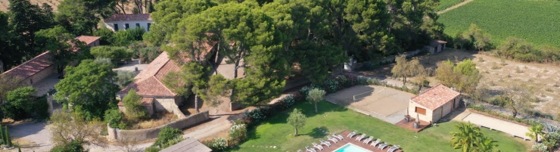 Estate between Pézenas and the Thau Lagoon.